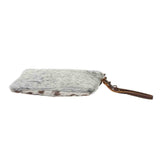 White & Brown Hairon Small Bag