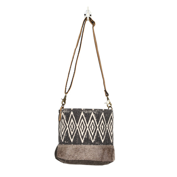 Azure Print Shoulder Bag
