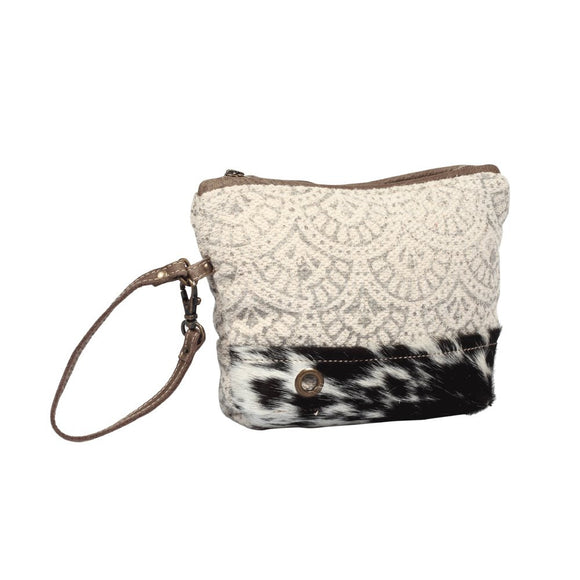 Hoop and Hair On Strip Pouch