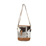 Moire Pocket Shoulder Bag