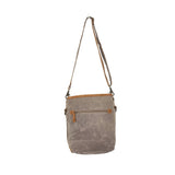 Moire Pocket Shoulder Bag