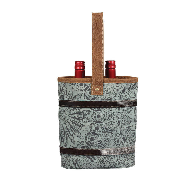 Olive Double Wine Bag