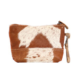 Snowy & Cocoa Hairon Pouch