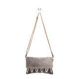 Pearl Grey Cross Body Bag