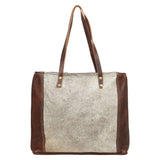 Silvered Tote Bag