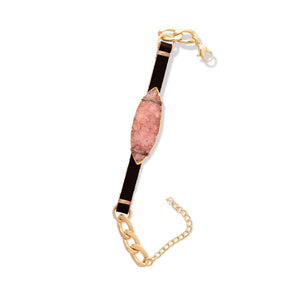 Druzy Stone Essential Oil Bracelt