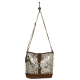 Shiny One Leather & Hairon Bag