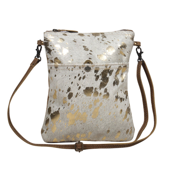 Speckled Leather Small & Crossbody
