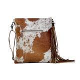 Hazel Tassel Hand Tooled Bag